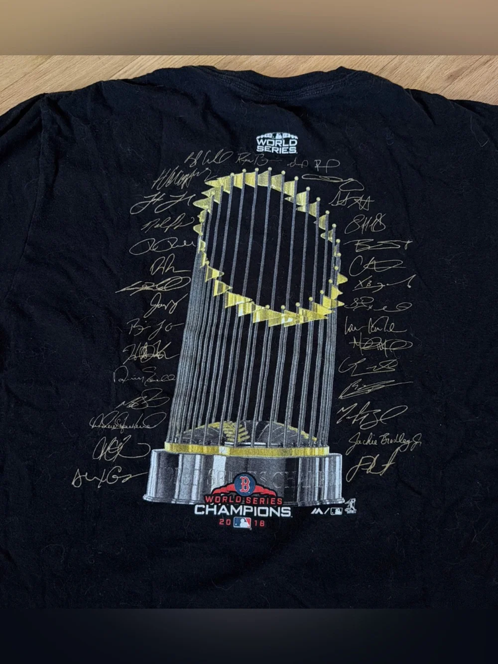 2018 Red Sox Championship shirt